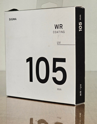 == Sigma WR UV Filter 105mm - Water Resistant