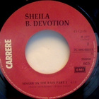 SHEILA B. DEVOTION :: SINGIN'IN THE RAIN : VINYYLI 7"   1977 - pikkukuva 3