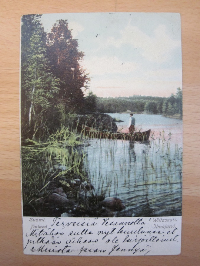 VANHA Postikortti ilmajärvi ennen 1905