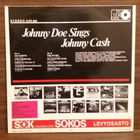 JOHNNY DOE SINGS JOHNNY CASH ILPS 206 - pikkukuva 2