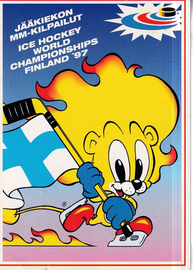 Jääkiekko, MM-kilpailut  `97. piirros. , e256