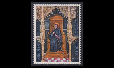 Andorra Fr 285 ** Uskonnollinen taide (1977)