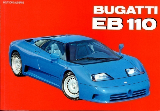 Bugatti EB 110 -kirja