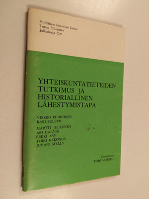 Yhteiskuntatieteiden tutkimus ja historiallinen lähestymi...