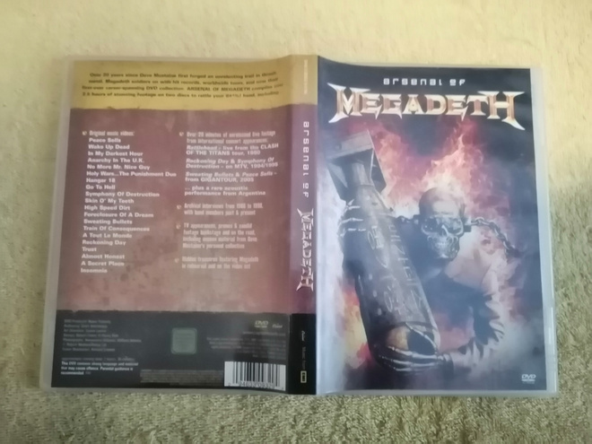 MEGADETH - Arsenal Of Megadeth DVD