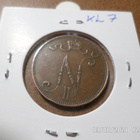 5 penniä 1908 Kl 7 rahakehyksessä - pikkukuva 2