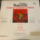 Monteverdi: Madrigali guerrieri et amorosi LP - pikkukuva 2