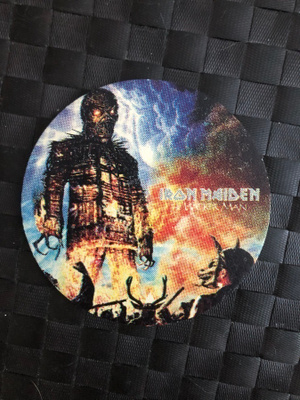Lasinalunen: Iron Maiden Wicker Man.