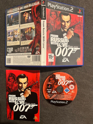 007 - From Russia With Love PS2 (Suomijulkaisu)