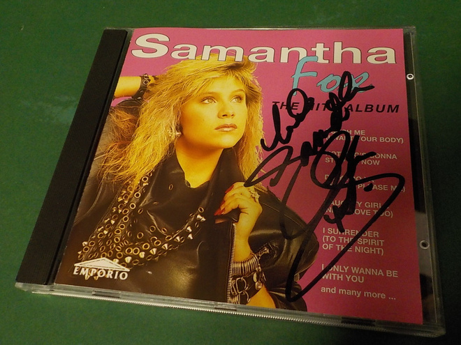 SAMANTHA FOX - THE HITS ALBUM CD NIMMARILLA