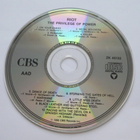 RIOT the Privilege of Power CD (1990) - pikkukuva 2