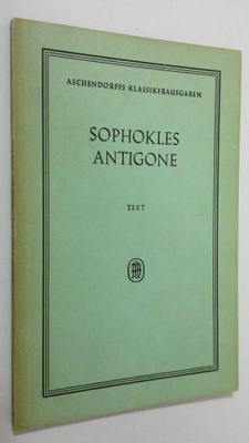 Wilhelm Uhlmann : Sophokles' antigone