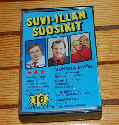 Suvi-illan suosikit kasetti