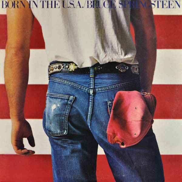 Bruce Springsteen - Born In The U.S.A. (CD) HYVÄ KUNTO!!