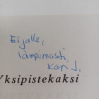 Kari J. Kettula : Yksipistekaksi (signeerattu, tekijän om... - pikkukuva 3