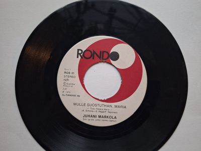 JUHANI MARKOLA - MULLE SUOSTUTHAN MARIA 7 " Single