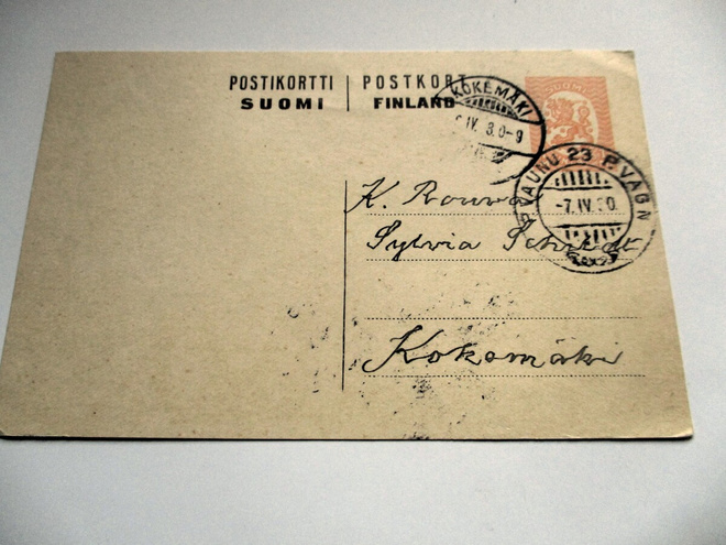 1930 PV30 ehiö Nisulasta Kokemäelle