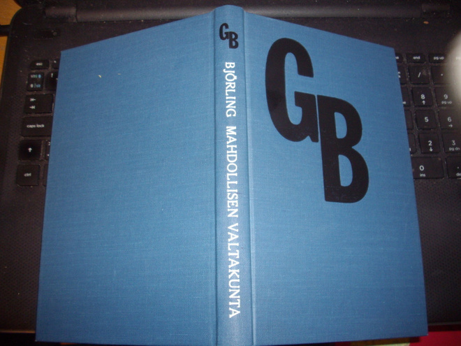 Björling : MAHDOLLISEN VALTAKUNTA ( 1 p. 1979 ) Sis.pk:t