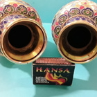 CLOISONNE KORISTE VAASIPARI (2 kpl) , korkeus 15cm - pikkukuva 5