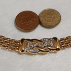 Upea 21k kullattu Kanadalainen kaulakoru Gold plated - pikkukuva 2
