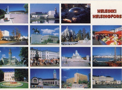 Helsinki monikuvakortti