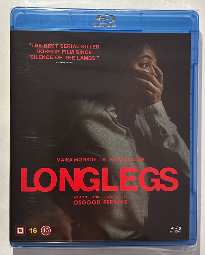 Longlegs - Blu-ray, uusi