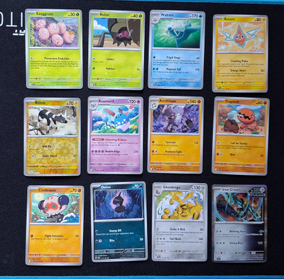 Pokemon kortit 12kpl (#136 Surging Sparks)