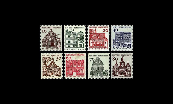 Saksa 454-61 ** Käyttösarja rakennuksia (1964)