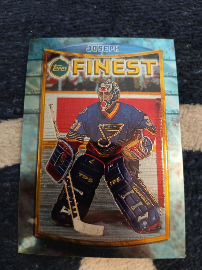 Curtis Joseph - Topps Finest / St. Louis