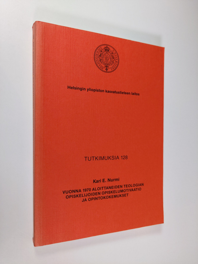 Kari E. Nurmi : Vuonna 1970 aloittaneiden teologian opisk...