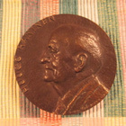 Huugo Raninen mitali.Suunn. Aimo Tukiainen 1981. - pikkukuva 1