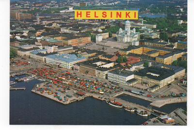 Helsinki: ilmakuva kauppatorista