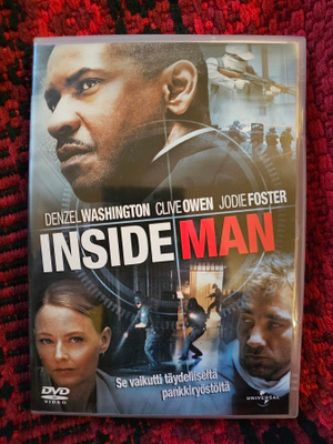 Inside Man (DVD) Denzel Washington, Clive Owen, Jodie Foster
