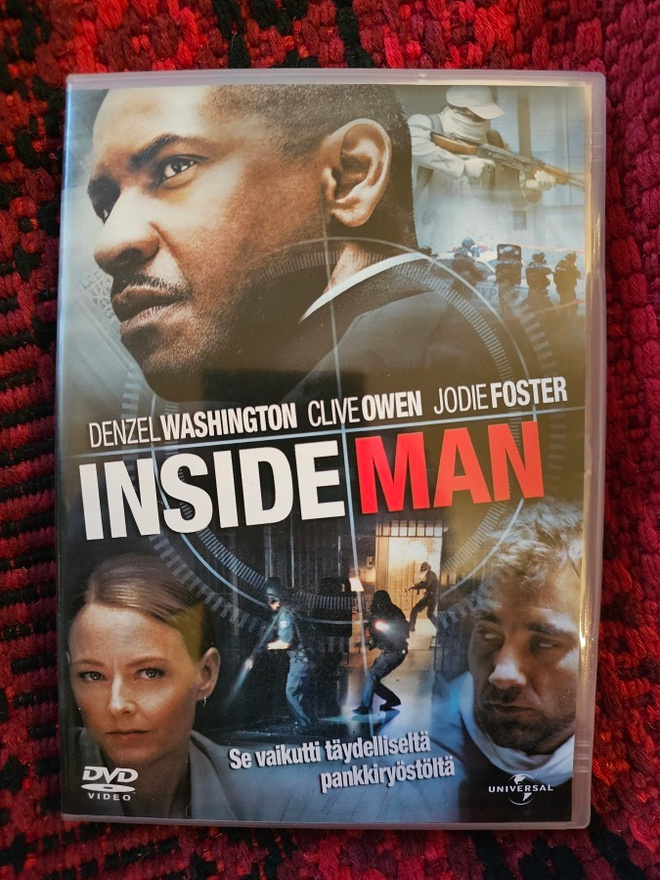 Inside Man (DVD) Denzel Washington, Clive Owen, Jodie Foster