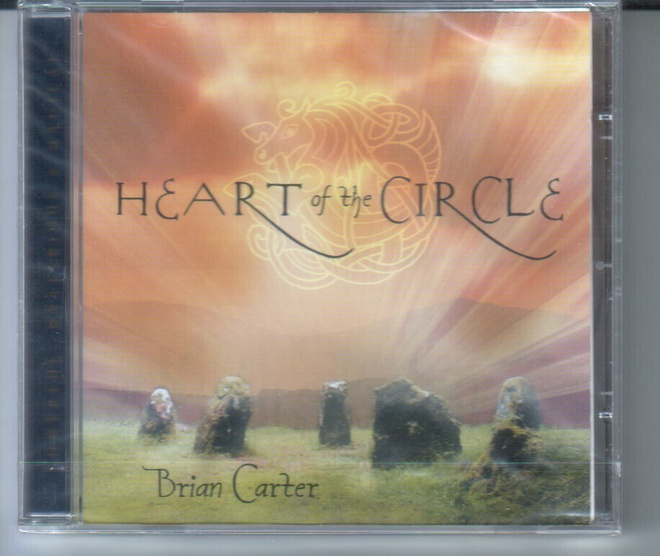cd, Brian Carter - Heart of the Circle - UUSI / NEW [electro