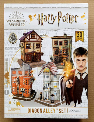 Harry Potter: VIISTOKUJA – UUSI! 3D palapeli, 4 taloa - 2017