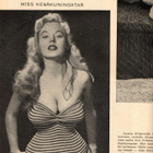 Me Miehet n:o 6 1958 EM-ehdokkaat. Barbara Lang. Leila. - pikkukuva 4