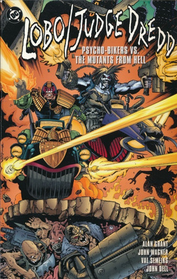 LOBO/JUDGE DREDD Psycho-Bikers vs. Mutants From Hell DC 1995
