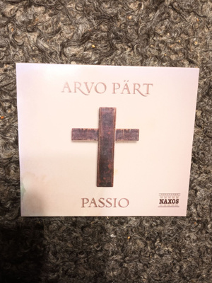 Arvo Pärt: Passio. Tonus Peregrinus CD