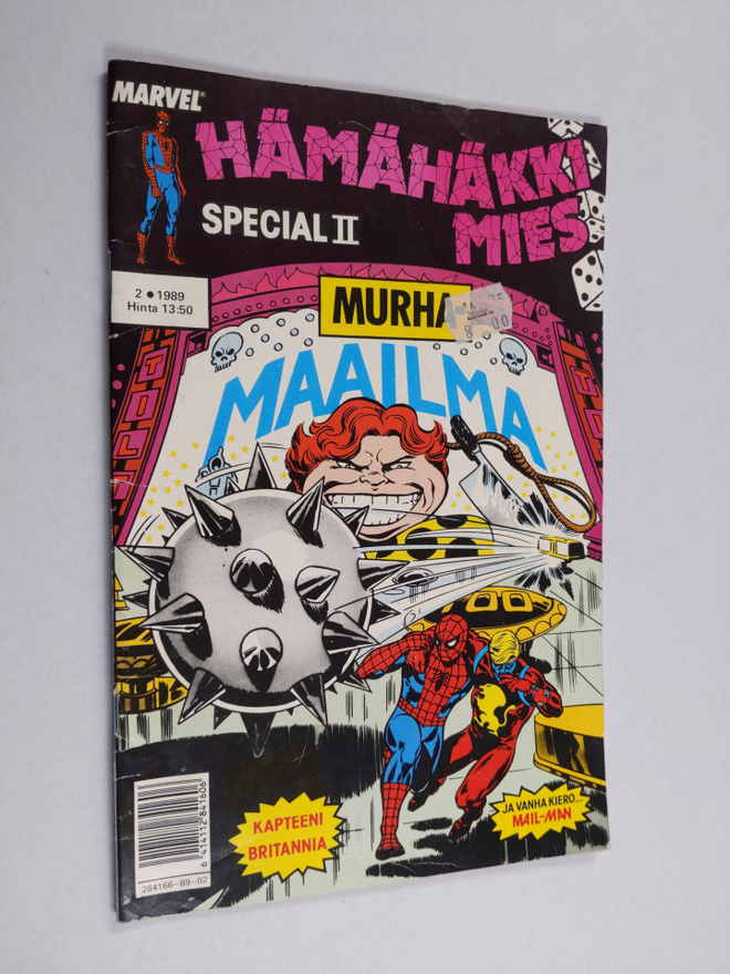 Hämähäkkimies special 2/1989 : Murhamaailma