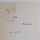 Aapo Junkola : Lintujen aika (signeerattu, tekijän omiste) - pikkukuva 3
