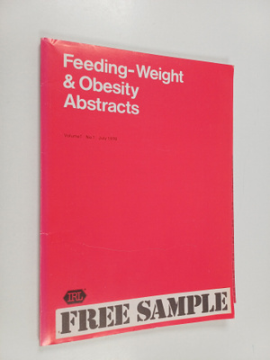 Feeding- weight & obesity abstracts : vol1 no.1 july 1976...