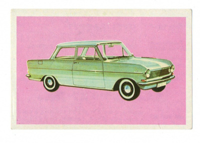 Purkkakuva Hellas n:o 101 OPEL KADETT Purukumikuva