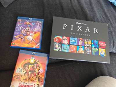 Pixar Collection Blu-ray ja Ihmeperhe 2 ja coco