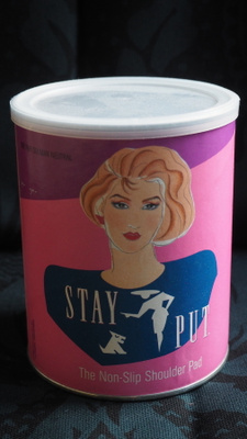VINTAGE PURKKI olkatoppauksille, UUDENVEROINEN