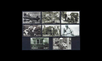 Norja 1321-8 ** 2000-luku kuvia arjesta (1999)