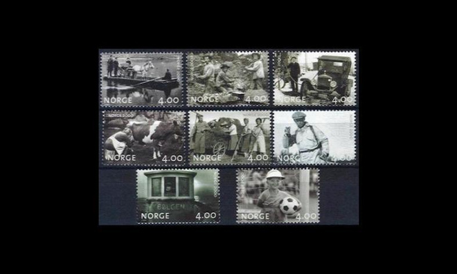 Norja 1321-8 ** 2000-luku kuvia arjesta (1999)