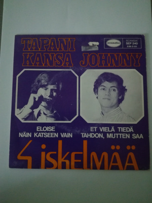 TAPANI KANSA/JOHNNY Scandia EP SEP 240 v.1969