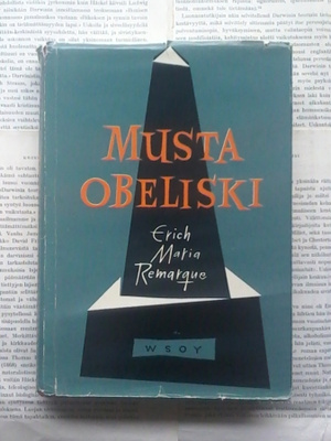 Erich Maria Remarque - Musta obeliski (sid.)