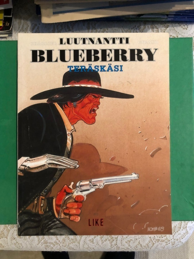 Luutnantti Blueberry #2: Teräskäsi. 1994. 1.p.